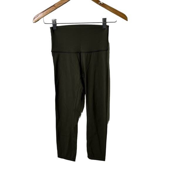 Lululemon Wunder Under High-Rise Tight *Full-On Luxtreme Dark Olive Womens 2 - Picture 2 of 6